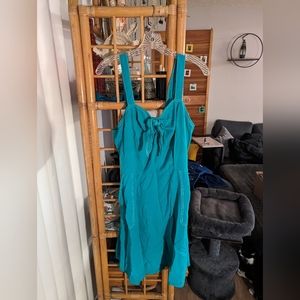 A New Day Teal Pocket Dress
